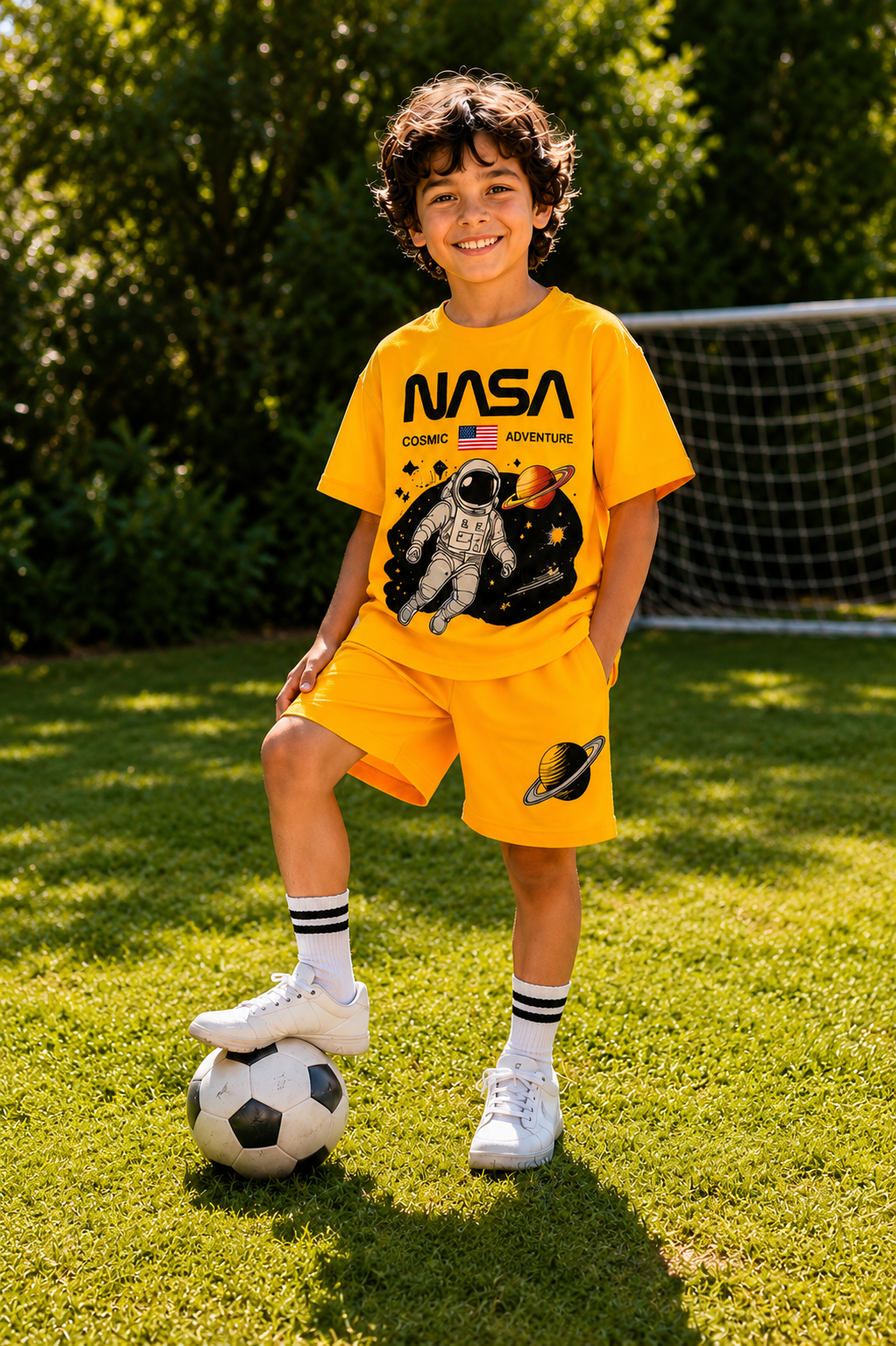 OVERSIZED YELLOW NASA CO-ORD