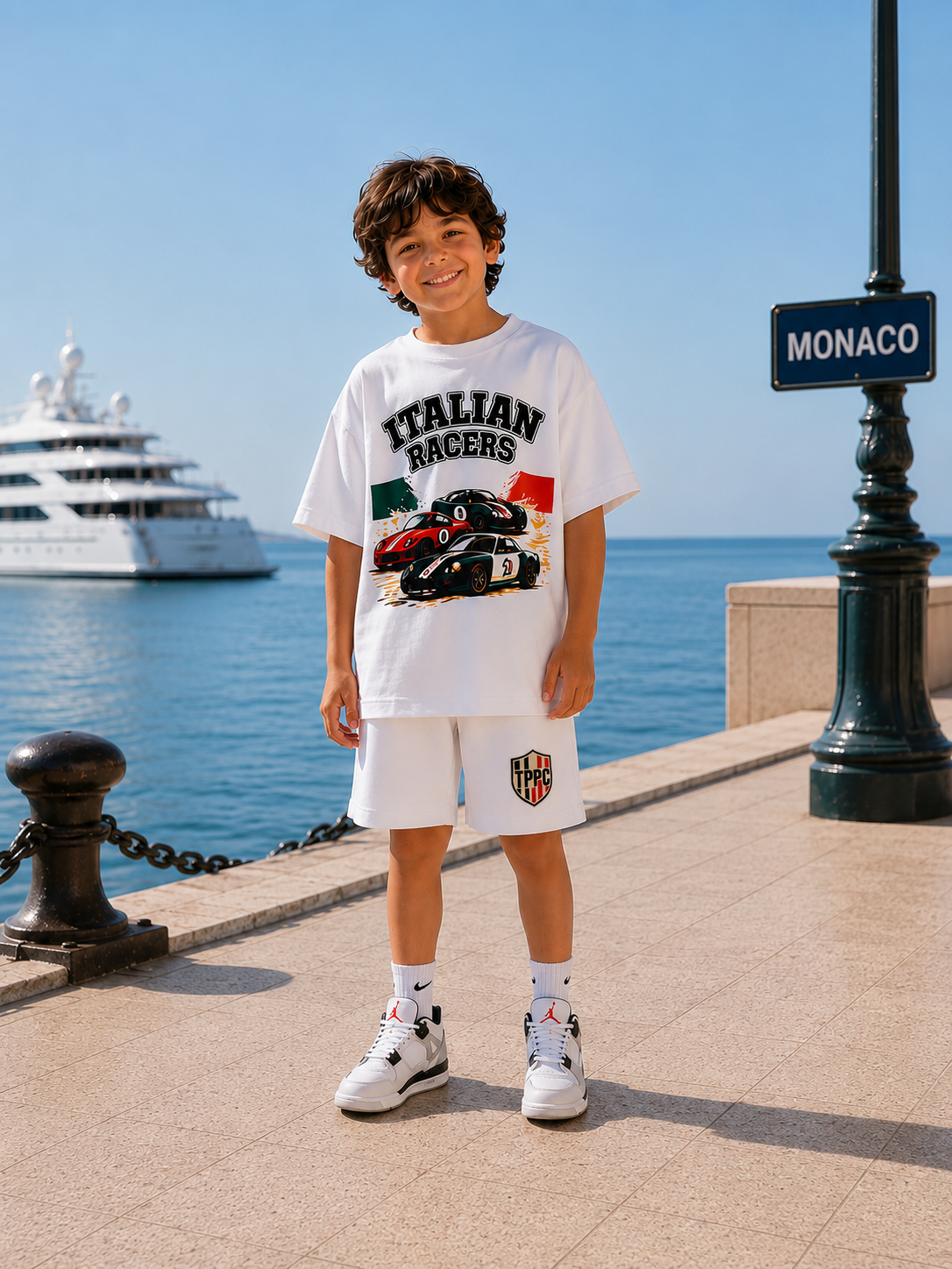 OVERSIZED ITALIAN RACERS CO-ORD