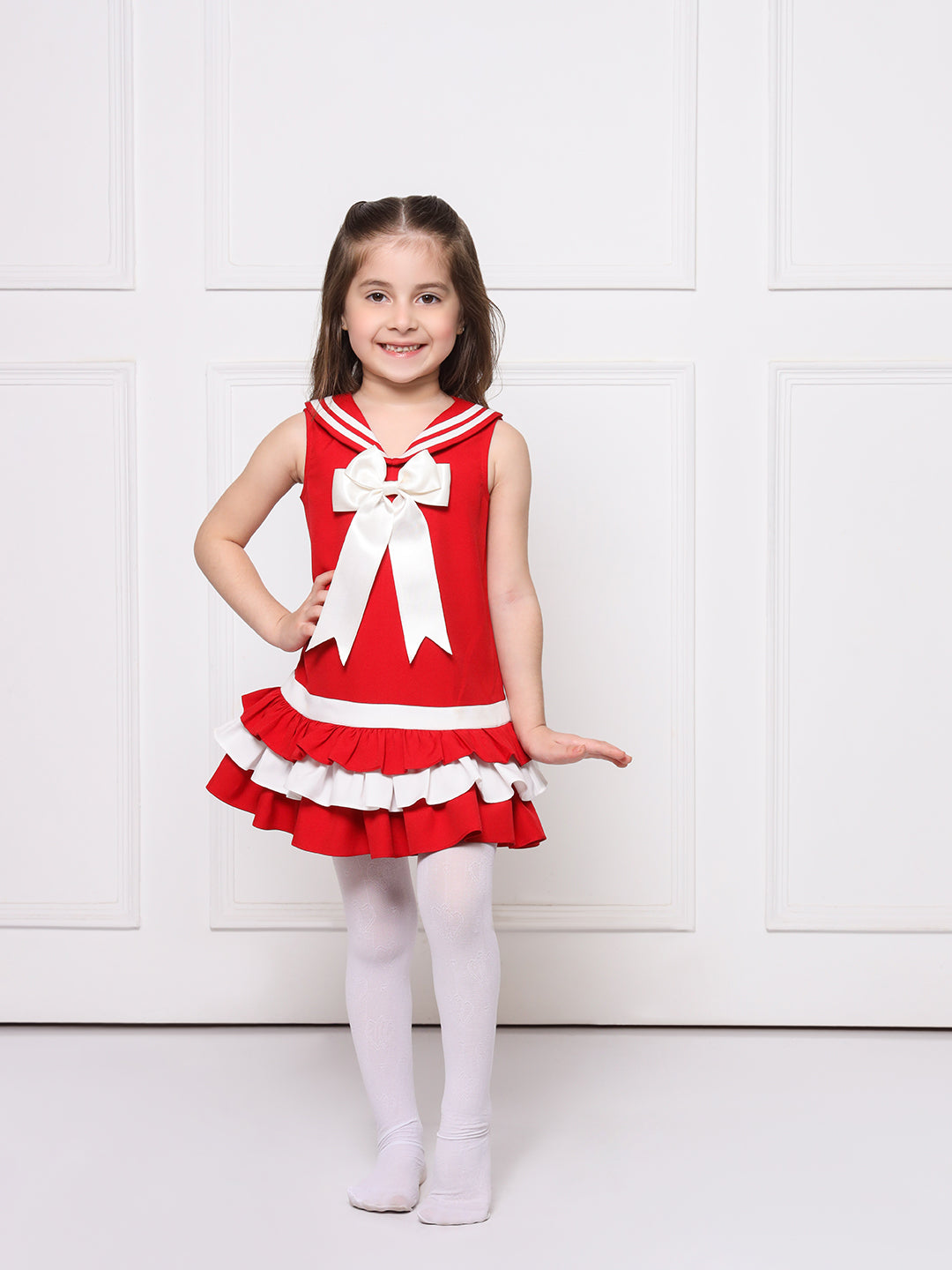 SAILOR DRESS - RED