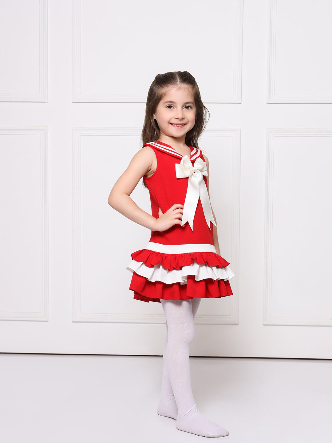 SAILOR DRESS - RED