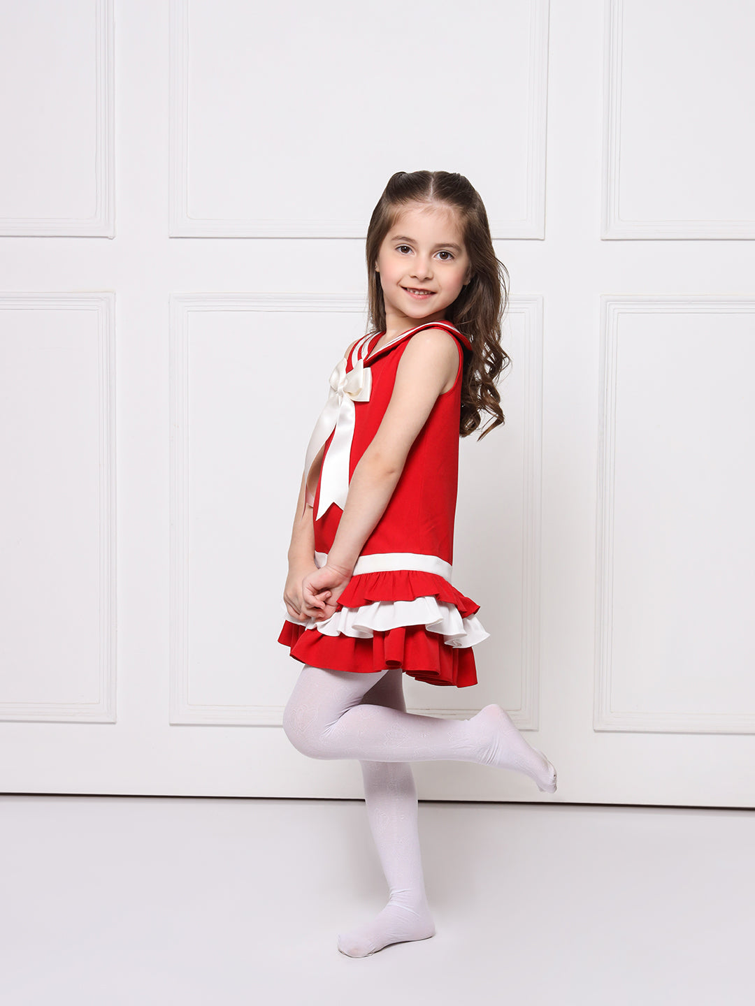 SAILOR DRESS - RED