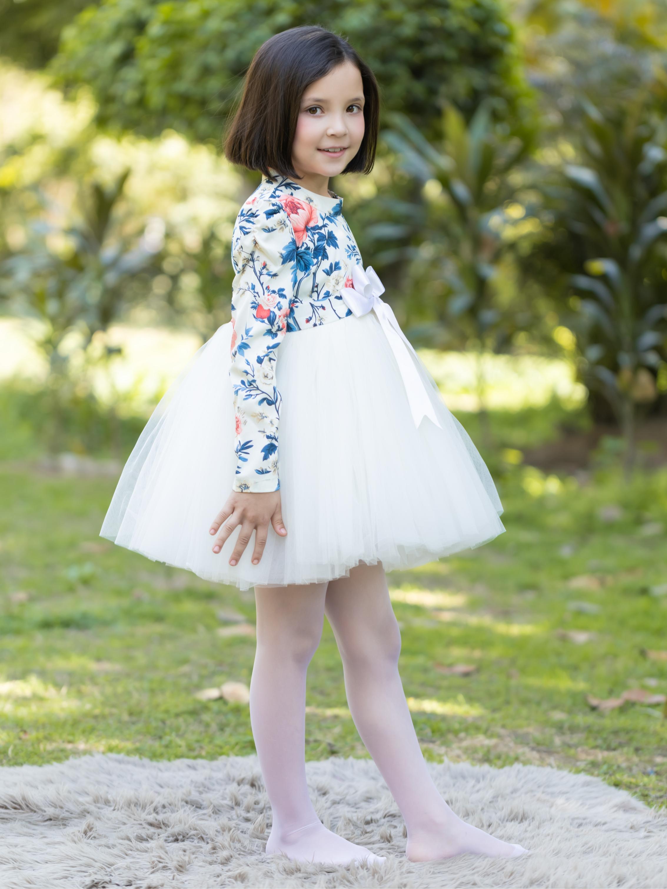 IVORY BLOSSOM DRESS