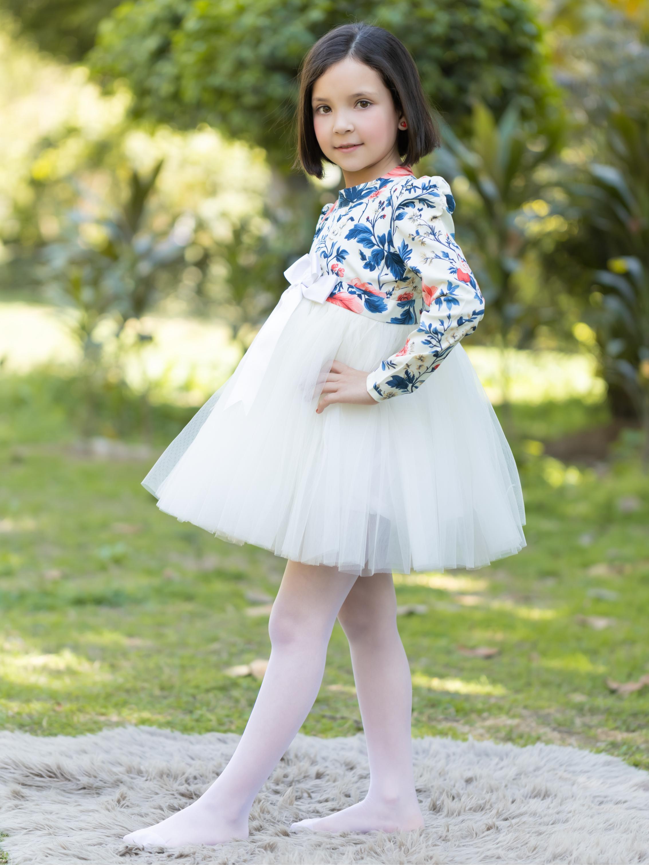 IVORY BLOSSOM DRESS