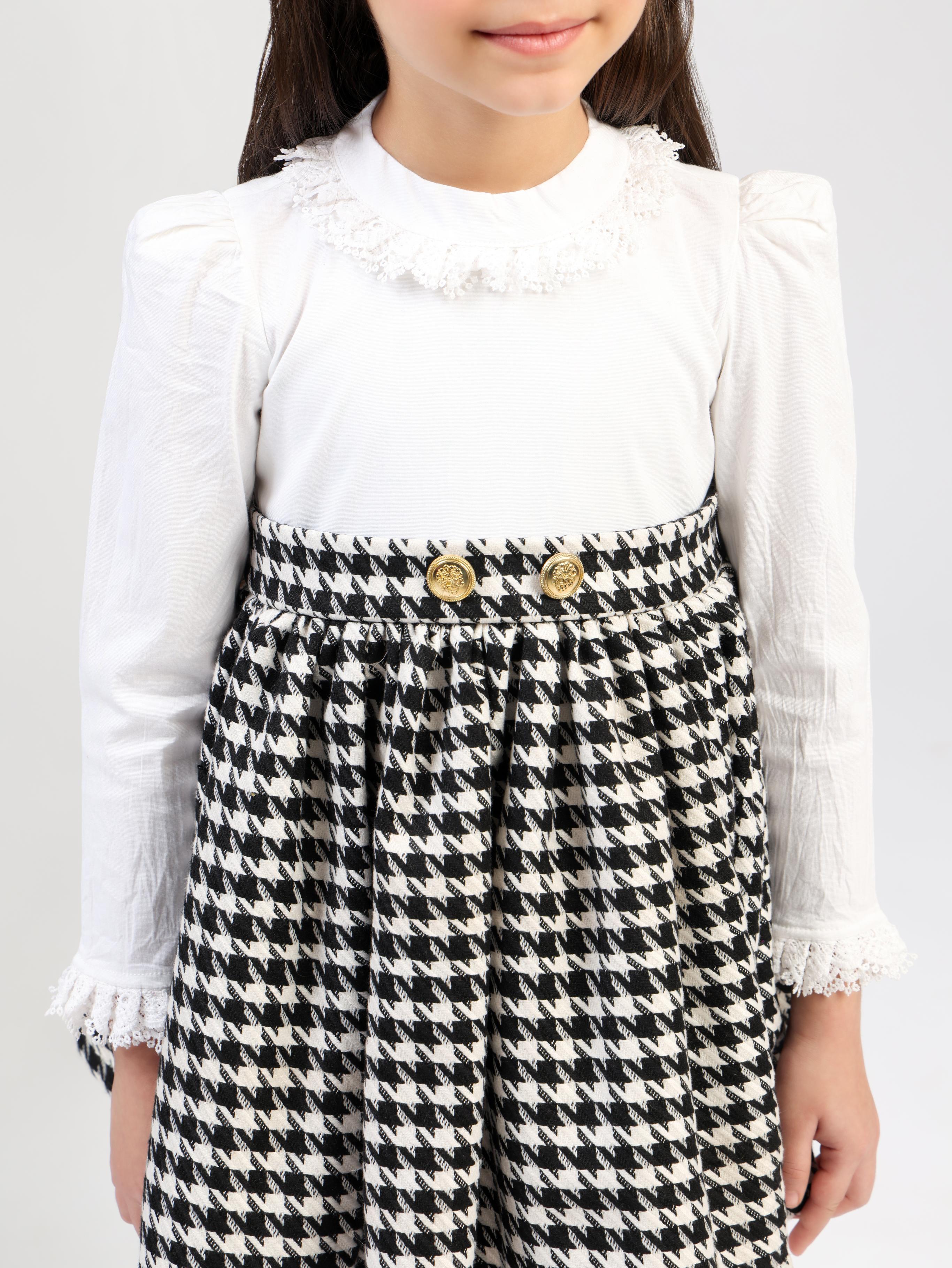 HOUNDSTOOTH DRESS