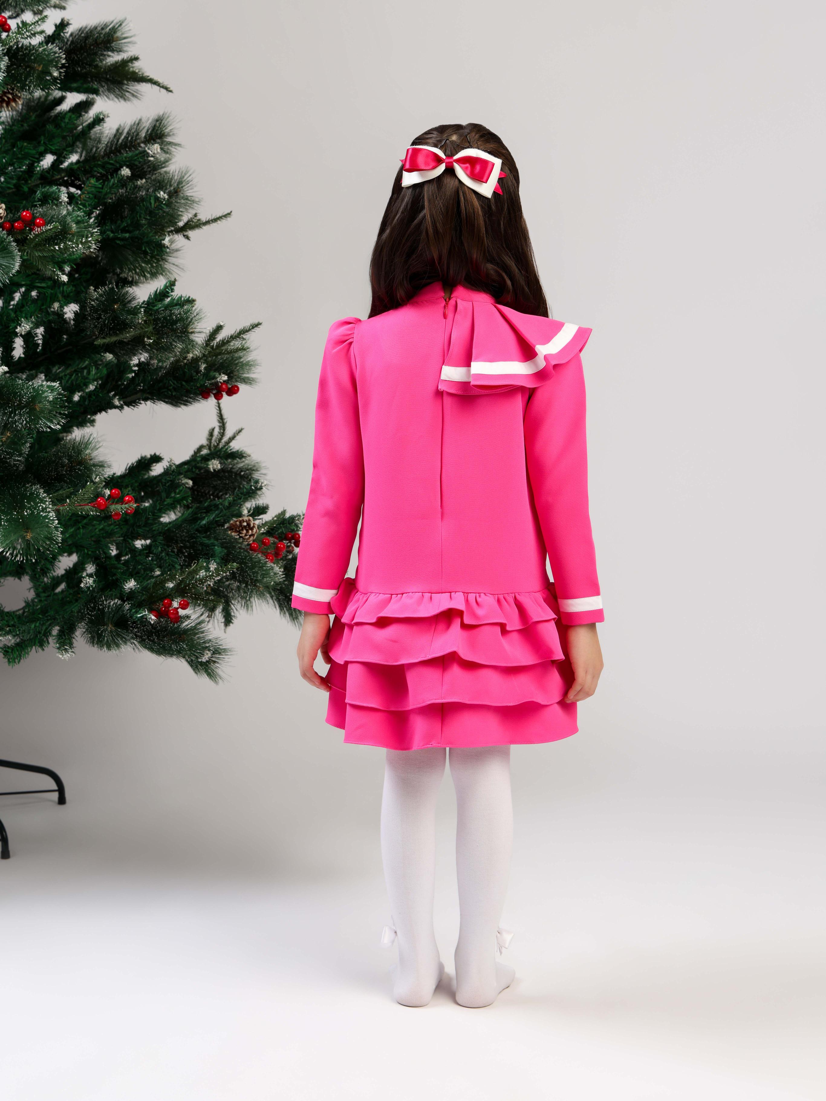 COCO PINK DRESS - FULL SLEEVES