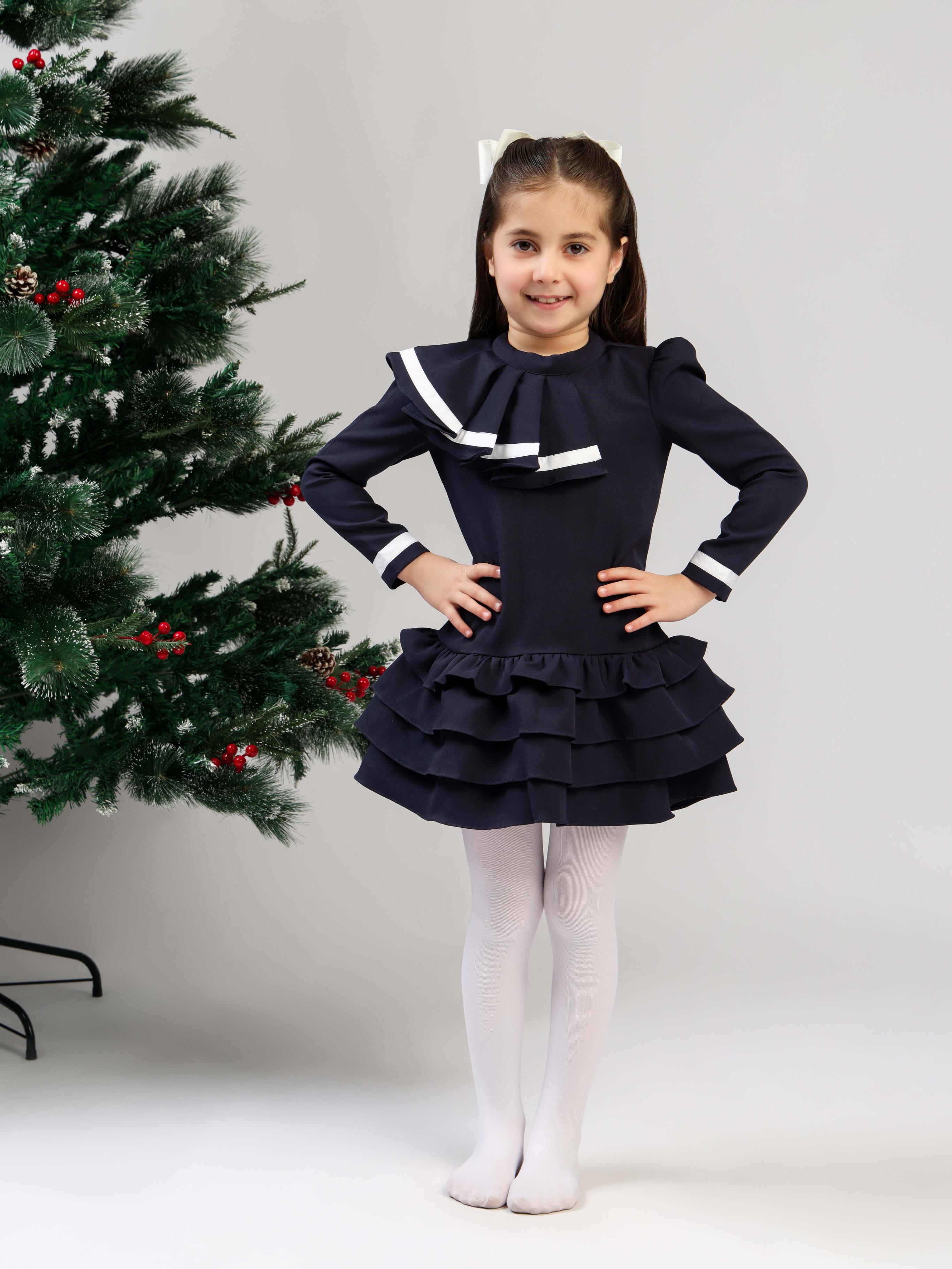 COCO NAVY DRESS - FULL SLEEVES