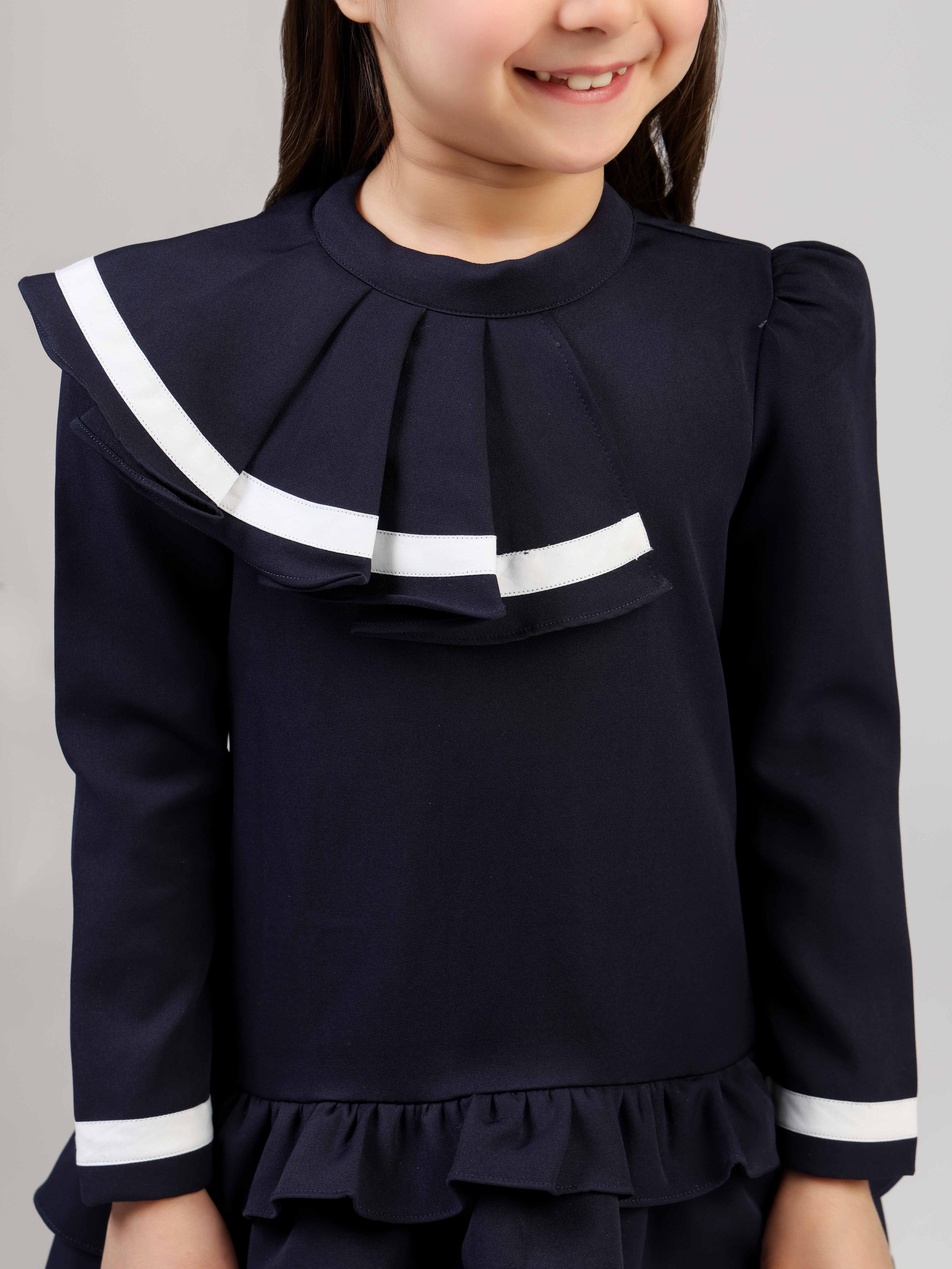 COCO NAVY DRESS - FULL SLEEVES