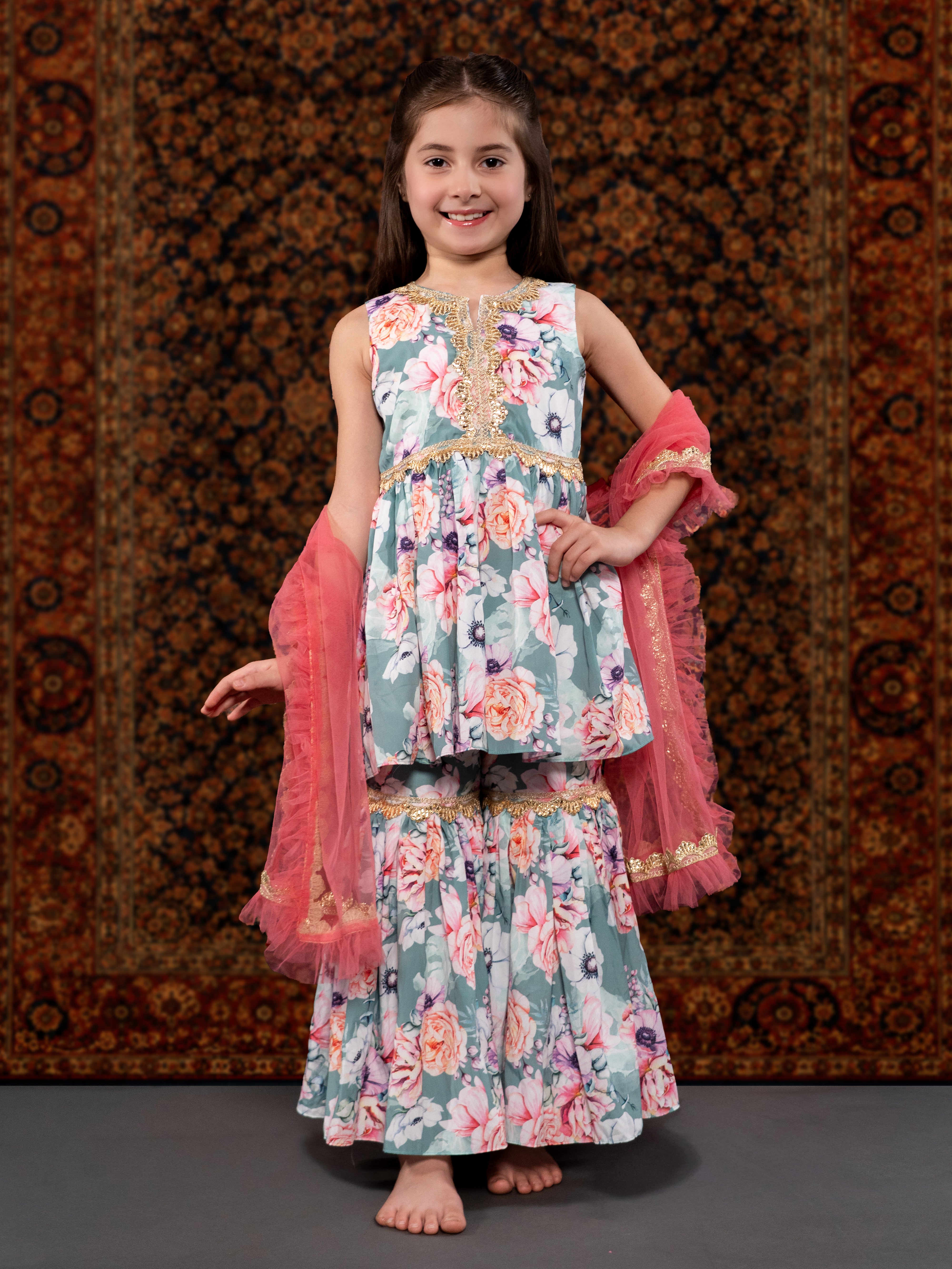 MINT ROSE SUIT SET