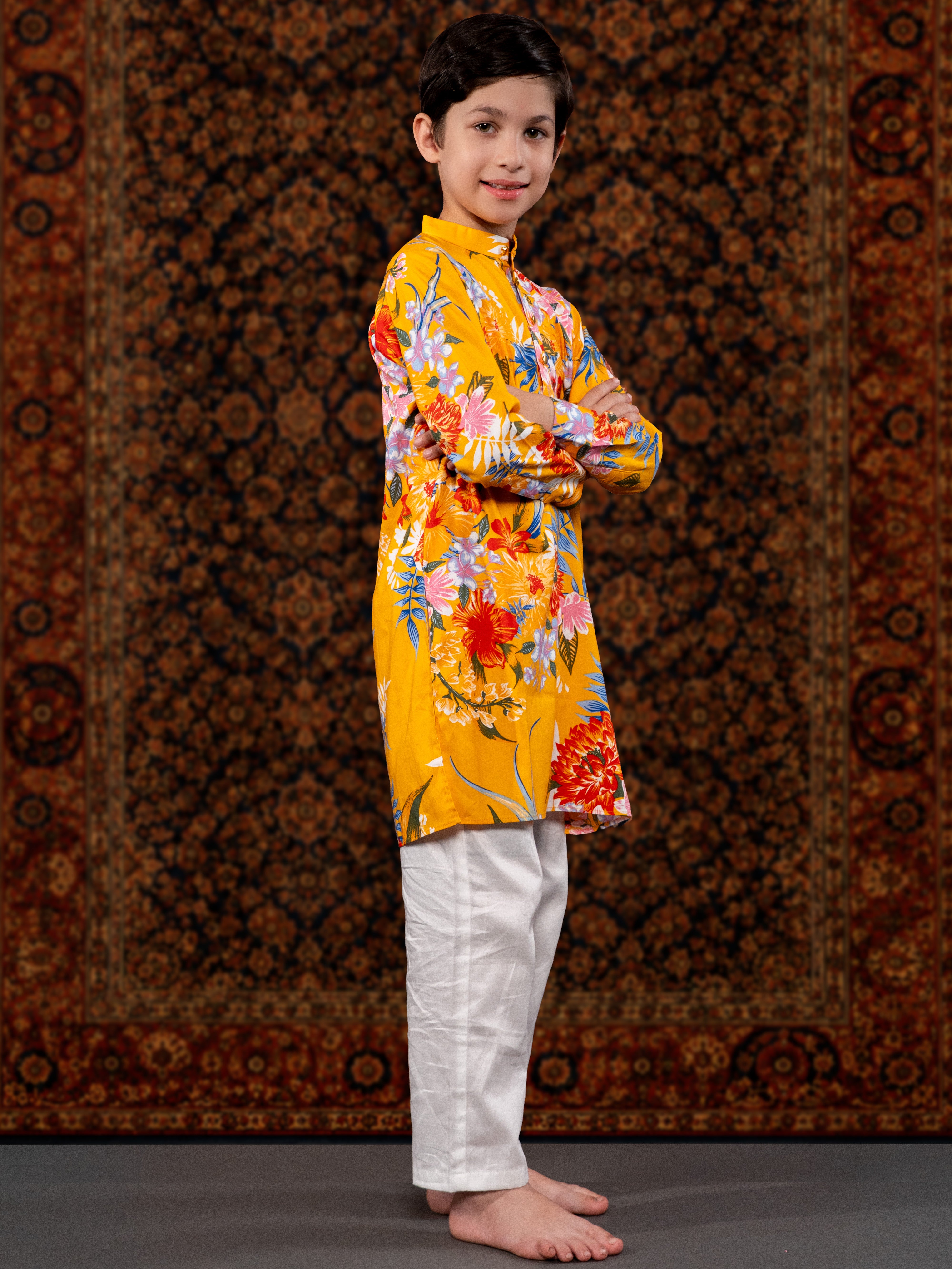 SUNFLOWER KURTA SET