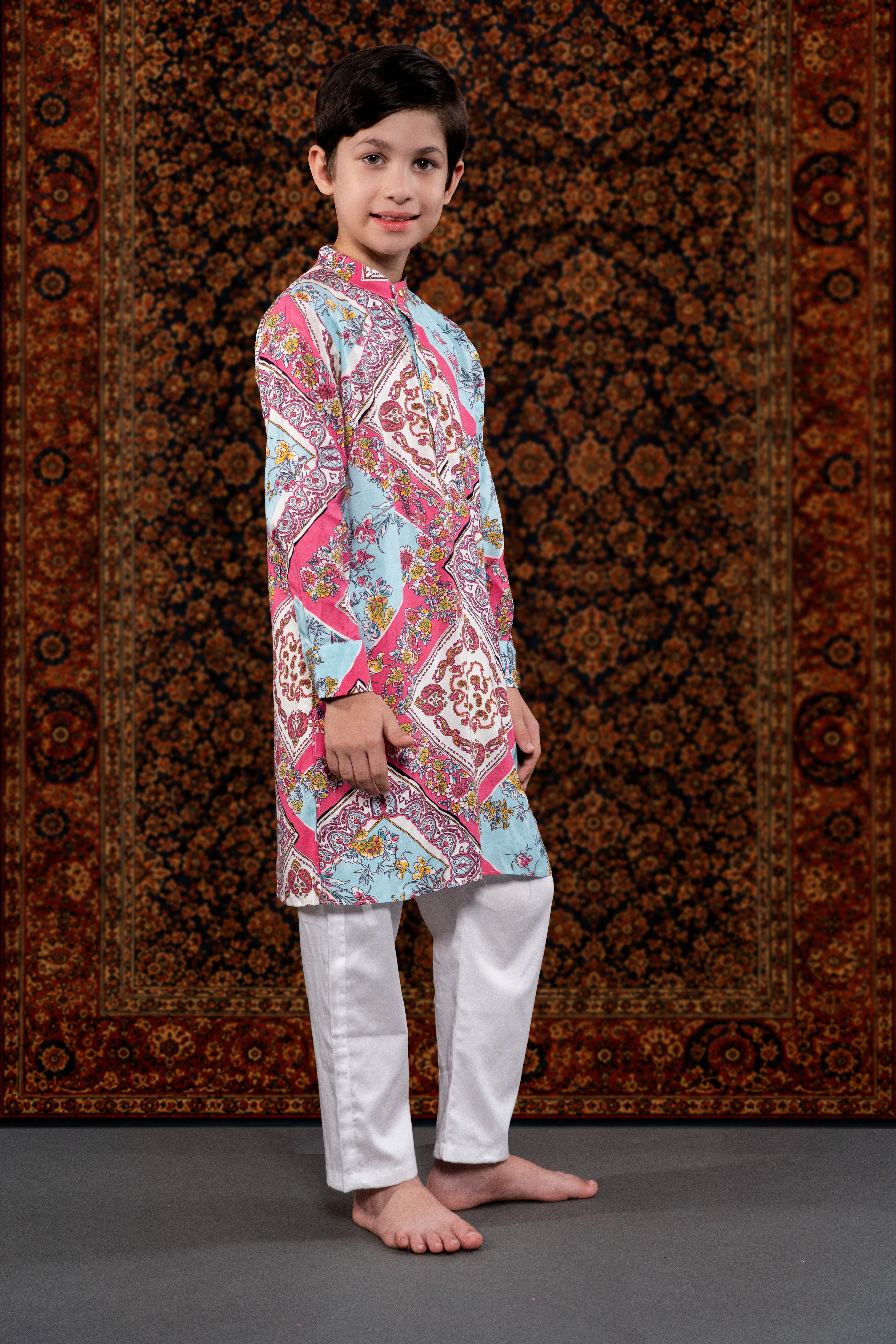 PINK RIAAN KURTA SET