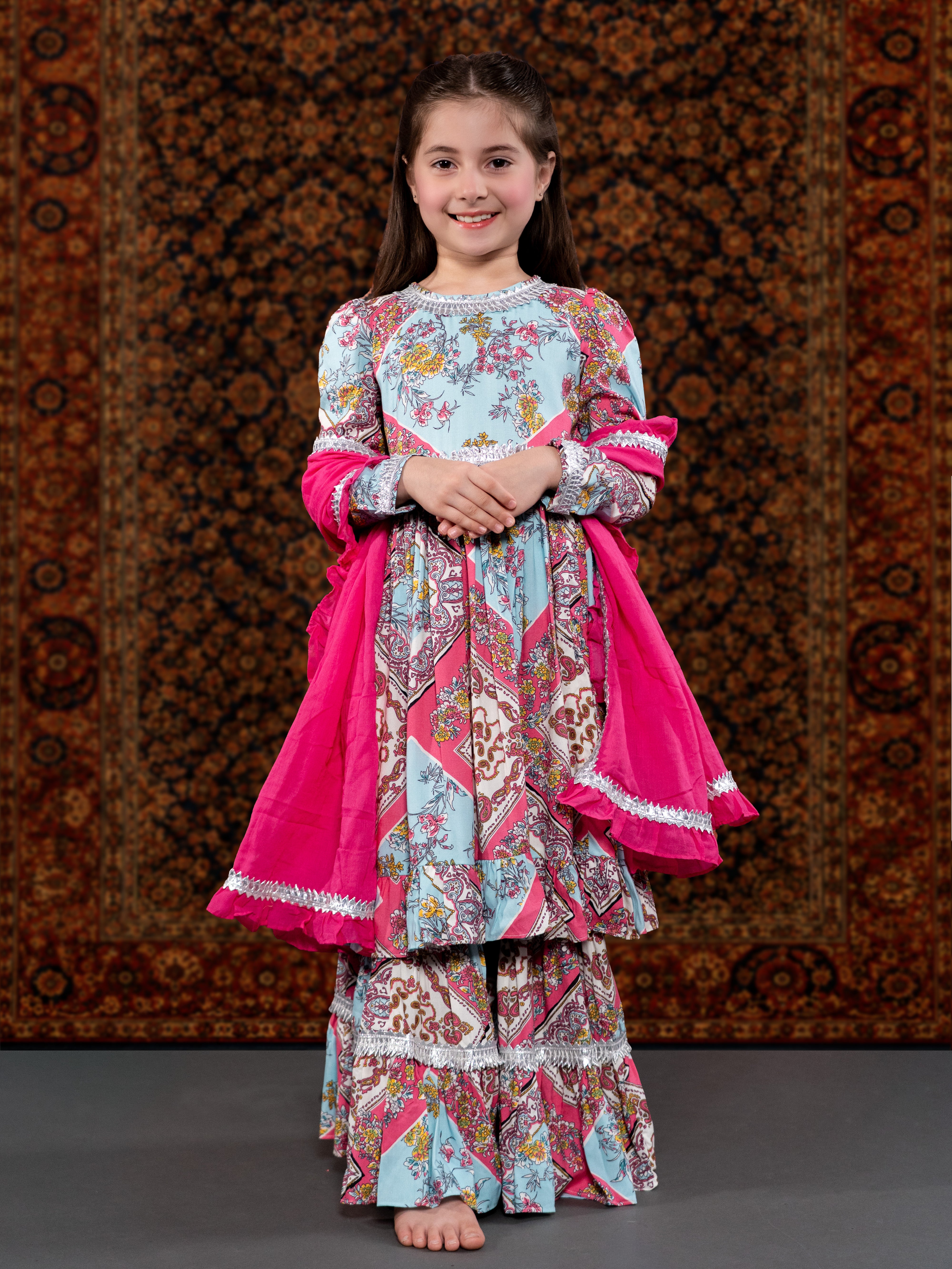 PINK AARIANA SUIT SET