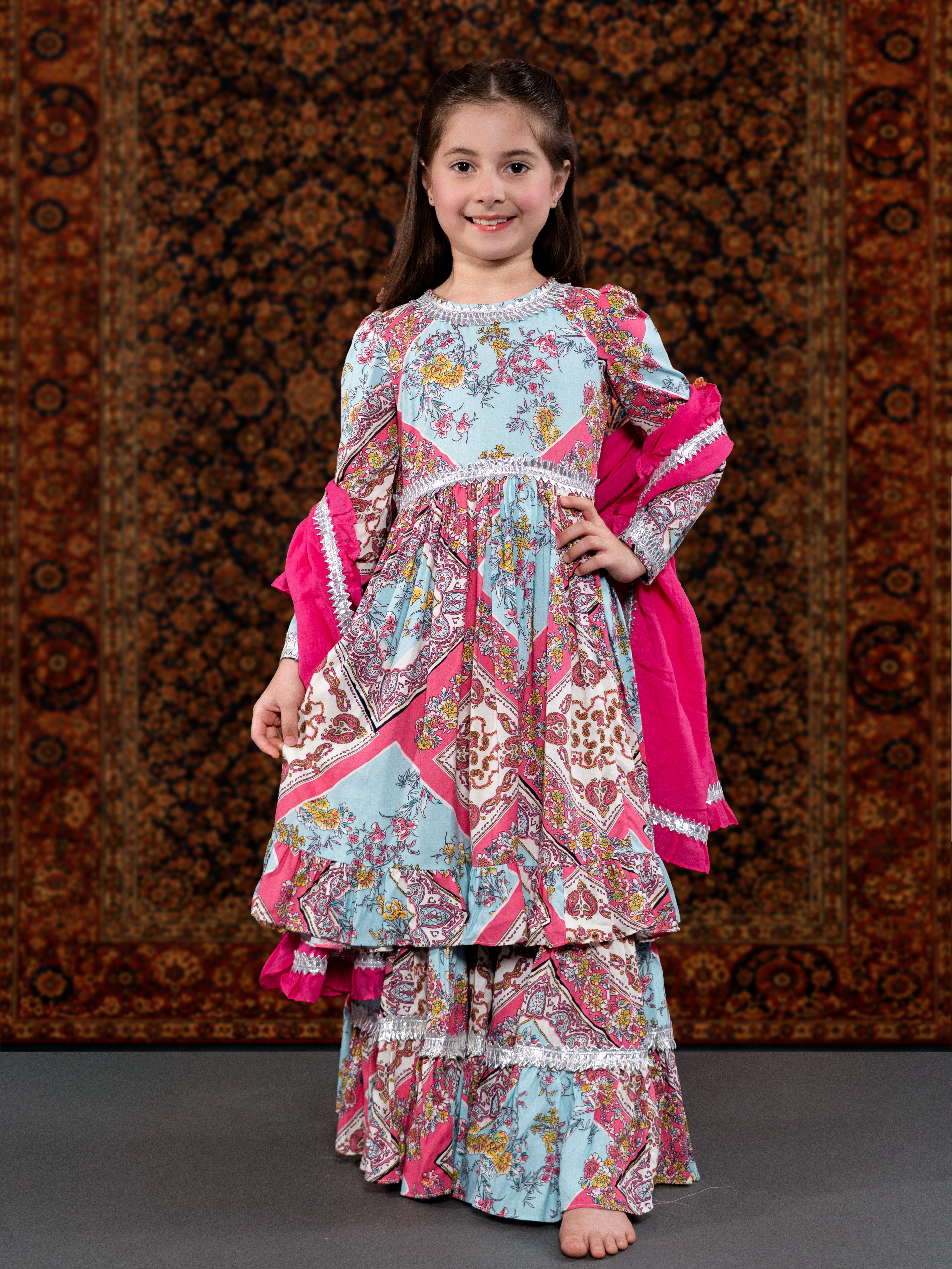 PINK AARIANA SUIT SET