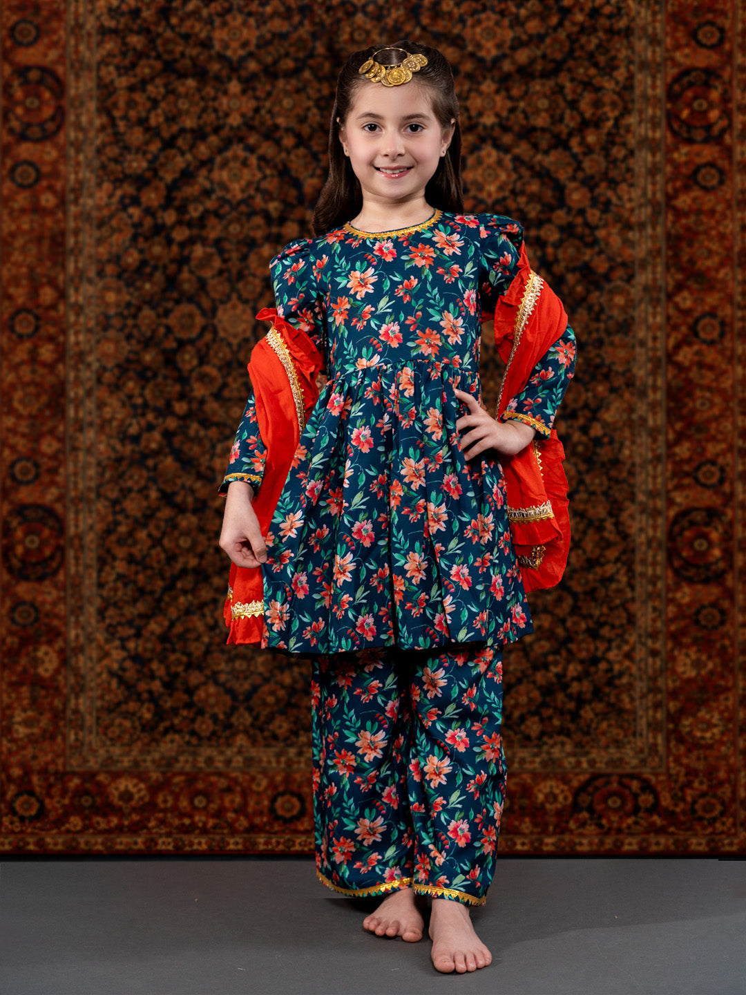 BLUE HAZEL SUIT SET
