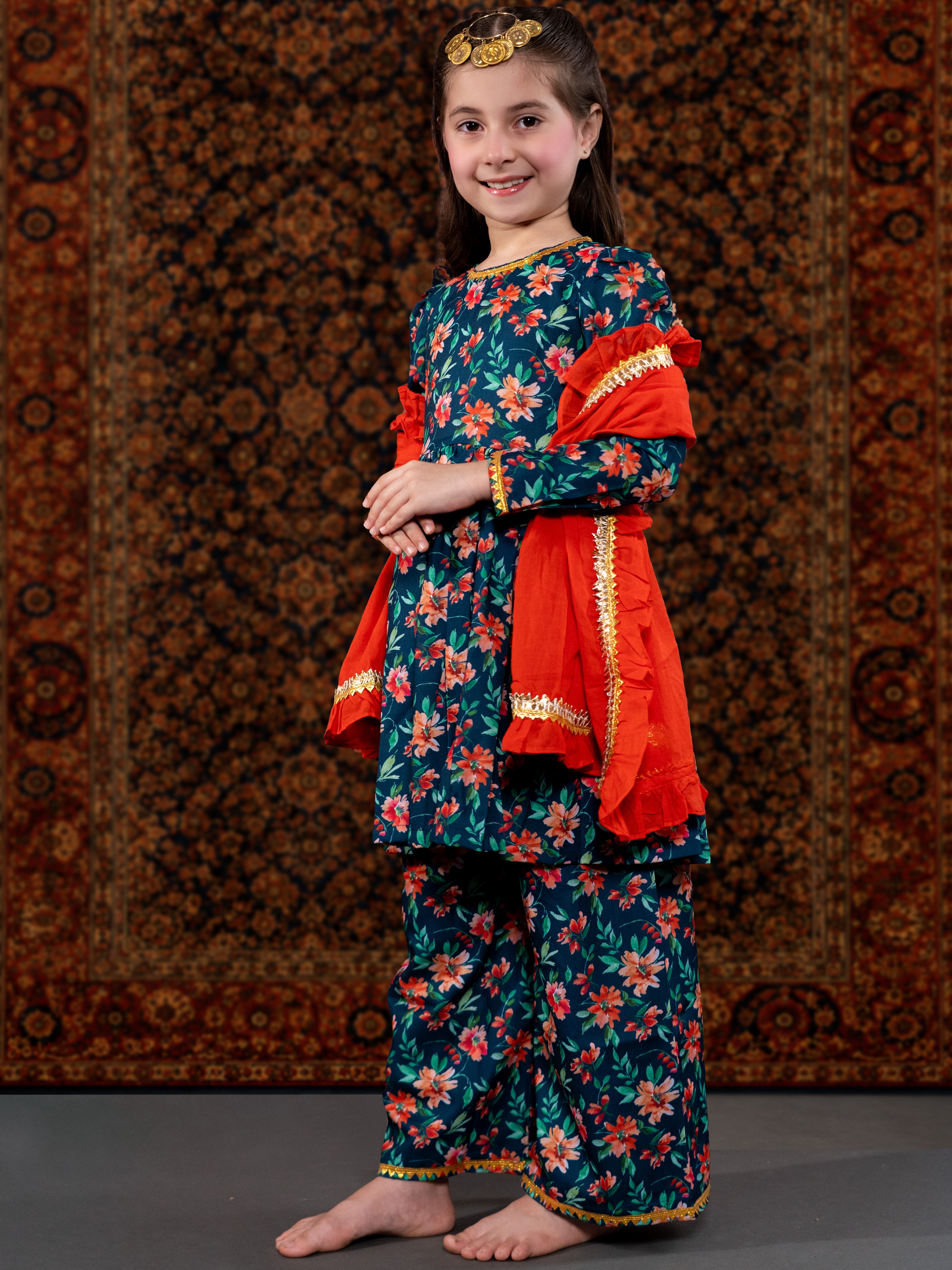 BLUE HAZEL SUIT SET