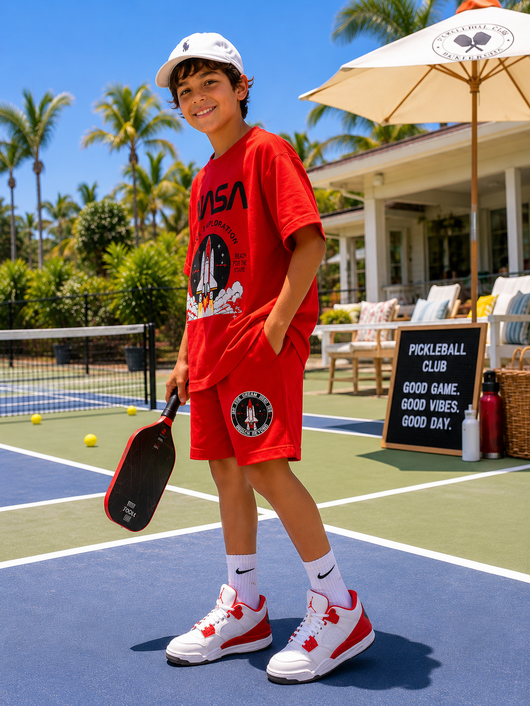 OVERSIZED RED NASA CO-ORD