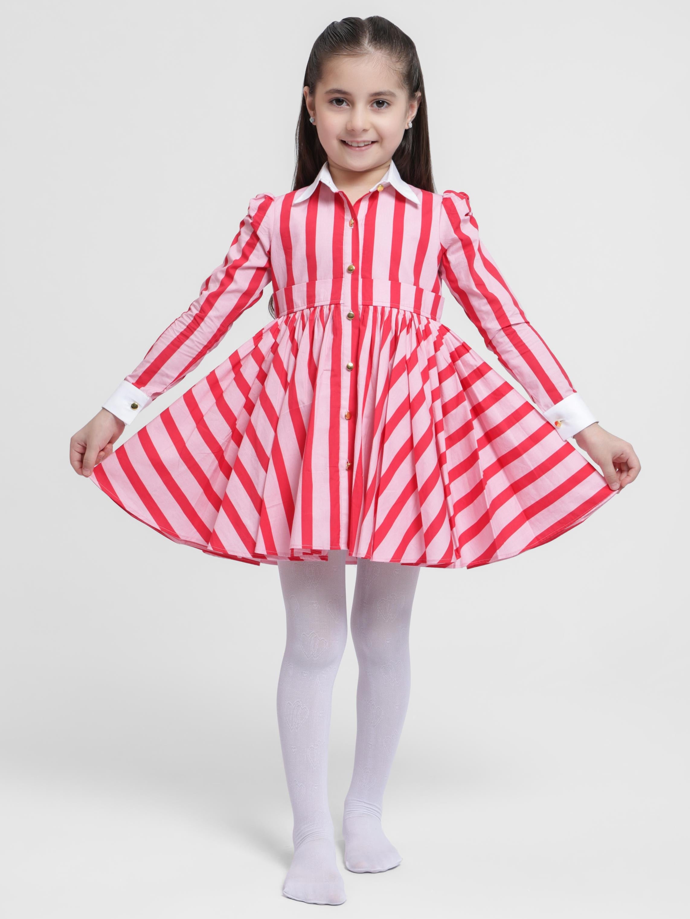 CANDY POP SHIRT DRESS