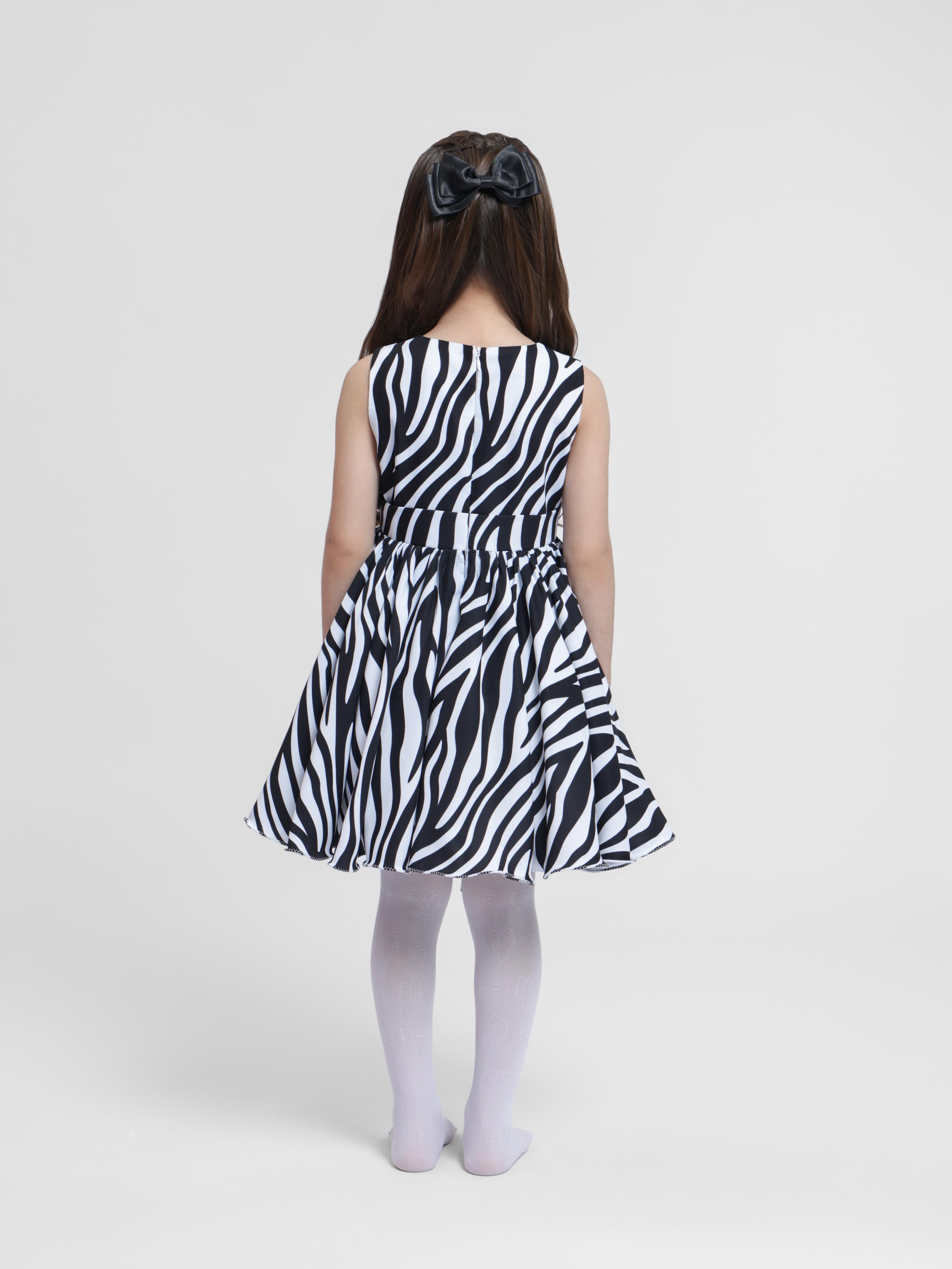 ZEBRA PRINT - SLEEVELESS  DRESS