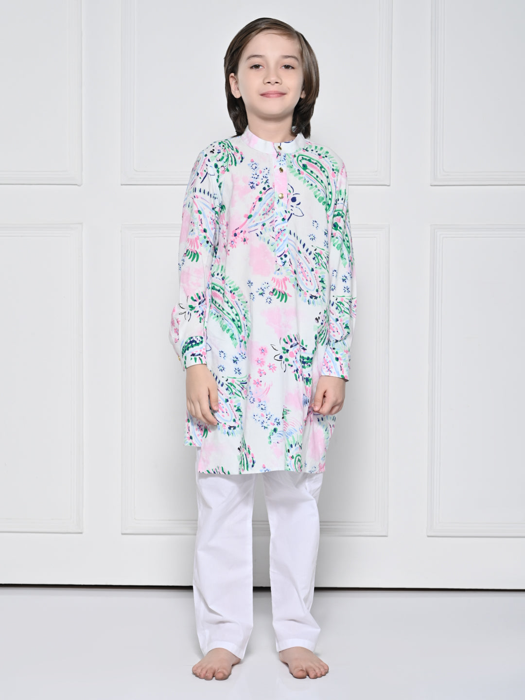 Samar – A White Kurta set for boys