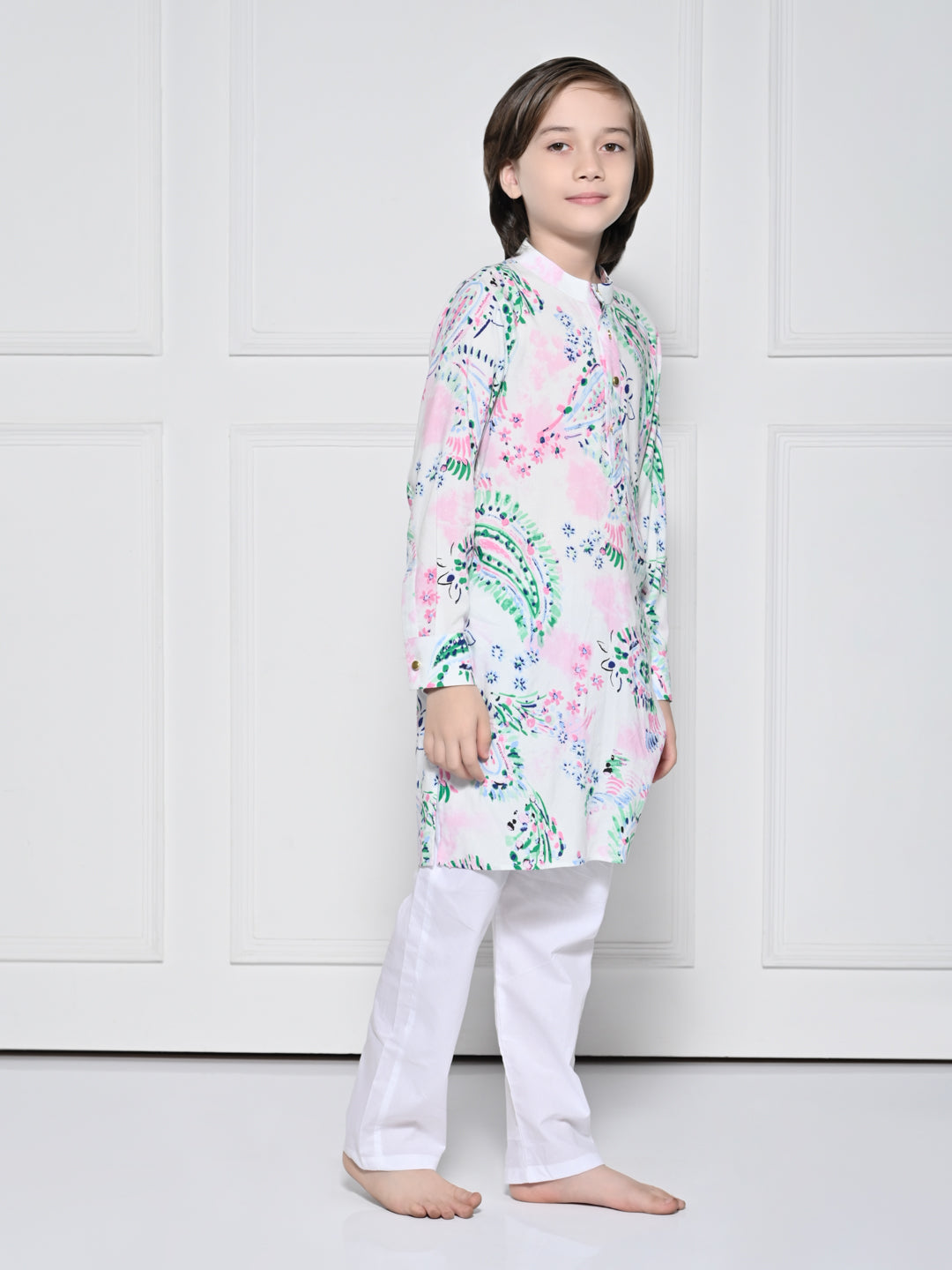 Samar – A White Kurta set for boys