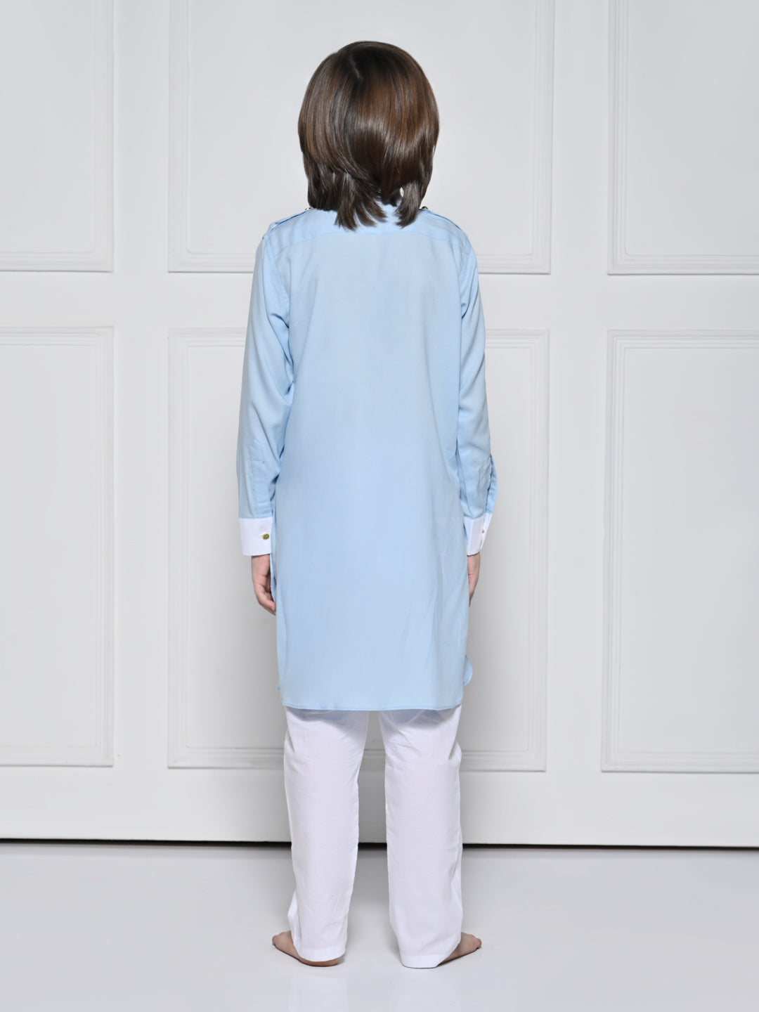 Blue Kurta Set – A Light Blue Kurta set for boys