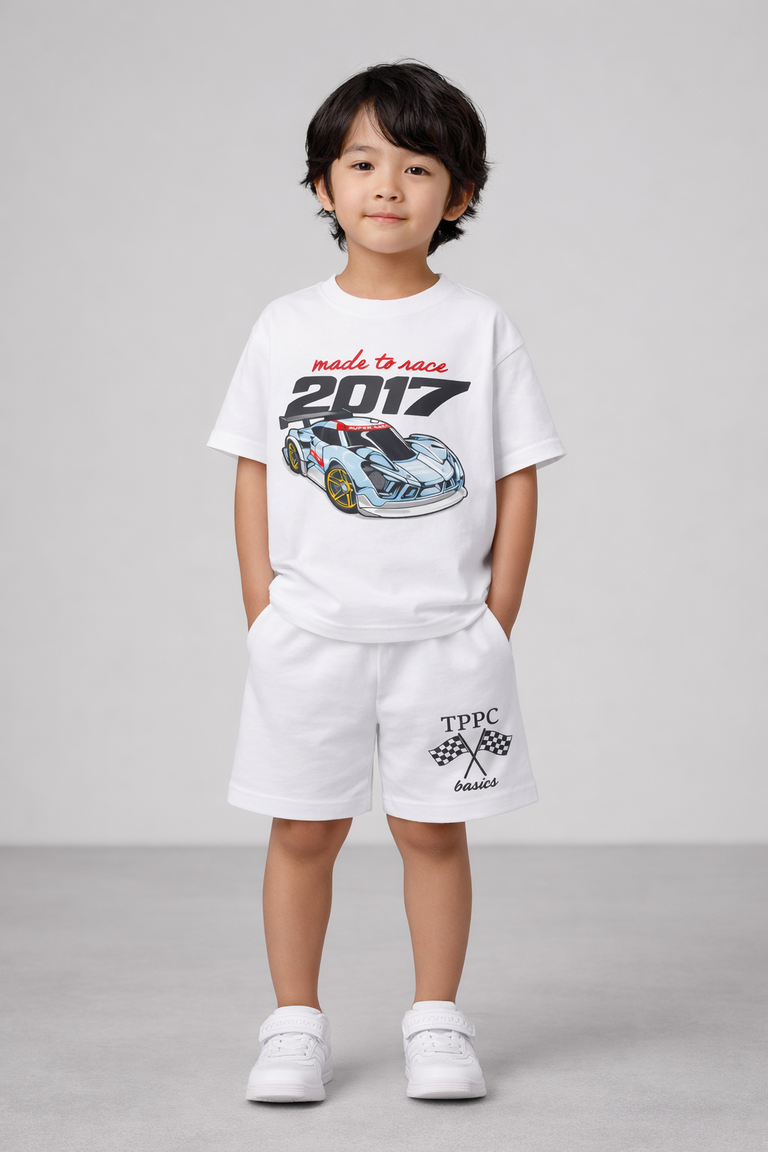 Oversized White Coord set