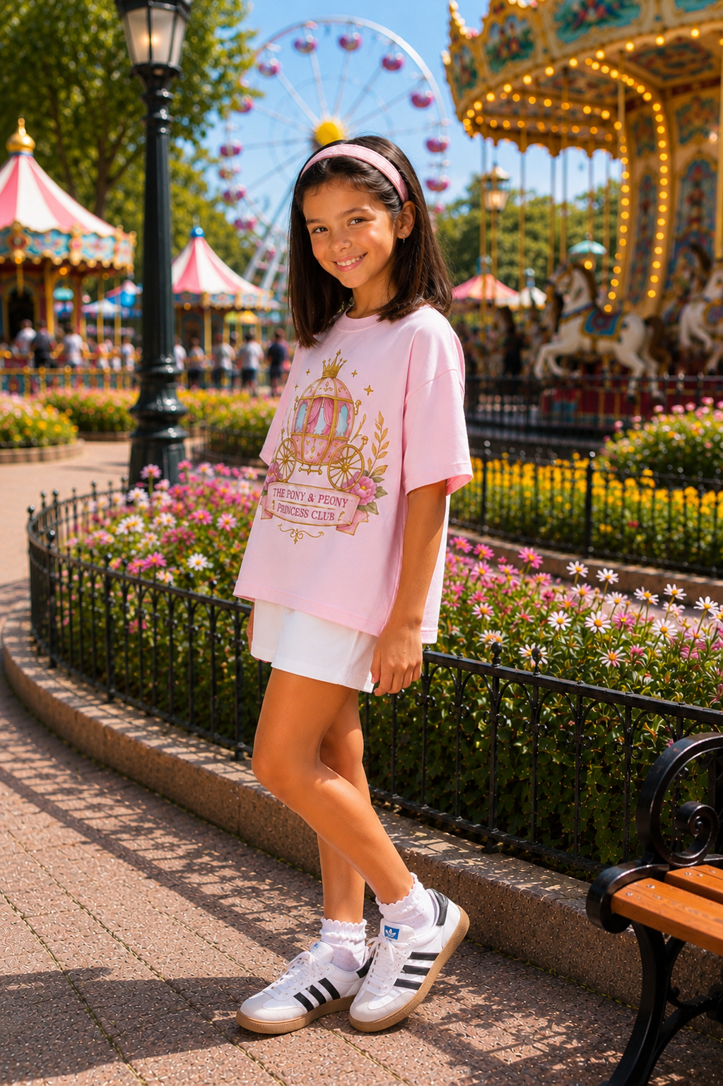PINK CHARIOT - OVERSIZED PINK T-SHIRT