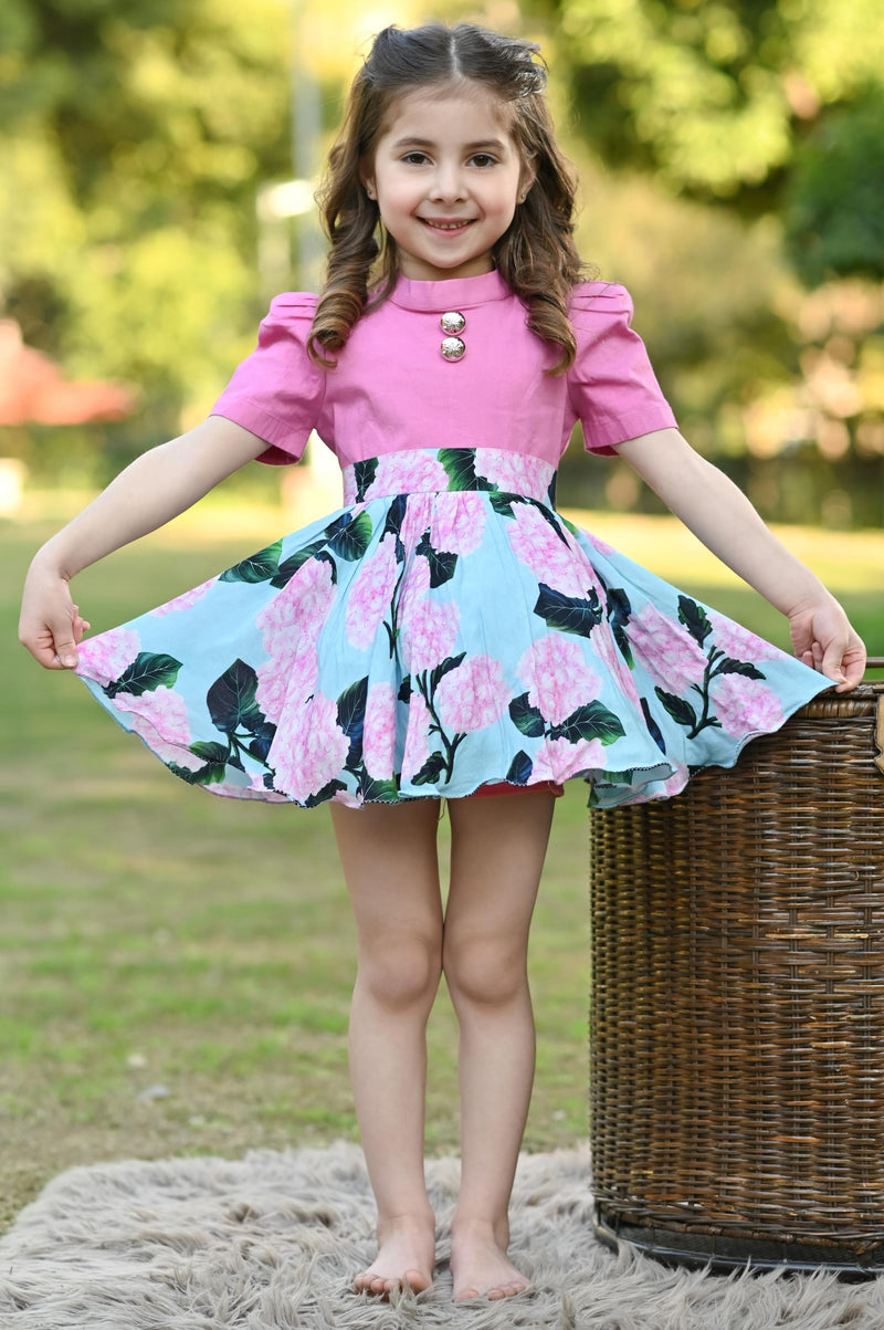 PINK BLUE SKIRT (SKIRT ONLY)