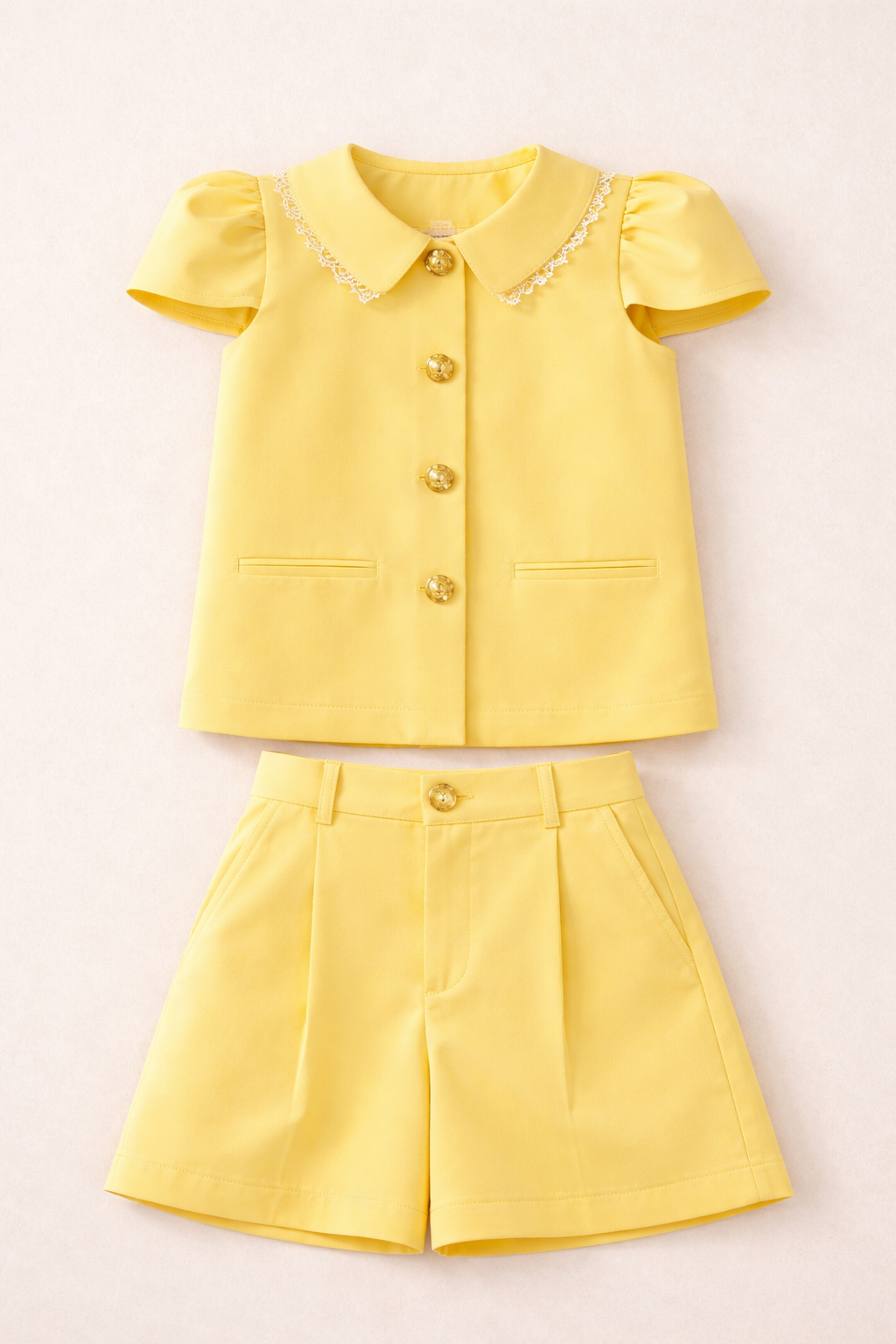 YELLOW DENIM CO-ORD Set