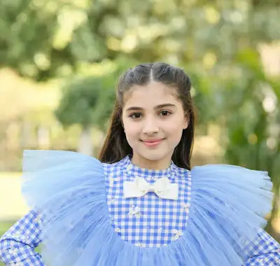 LILLY FRILL SHIRT - BUTTERFLY