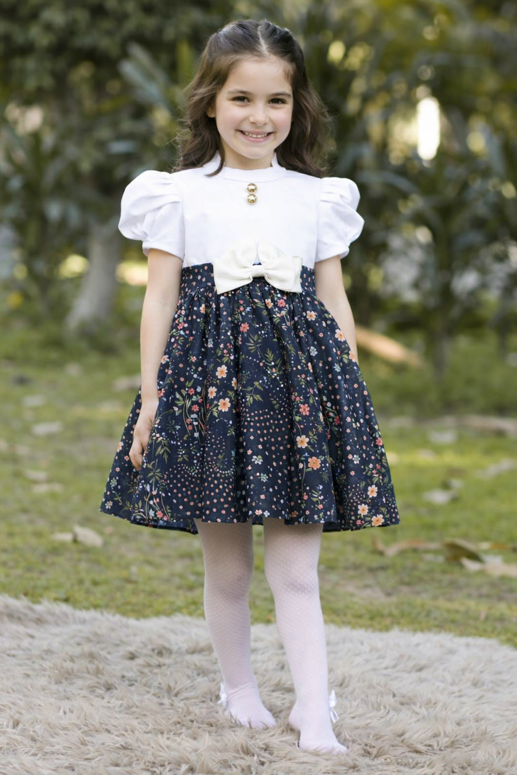 MIDNIGHT FLORAL DRESS