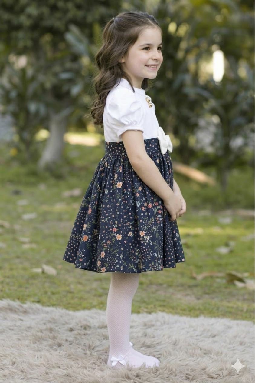 MIDNIGHT FLORAL DRESS