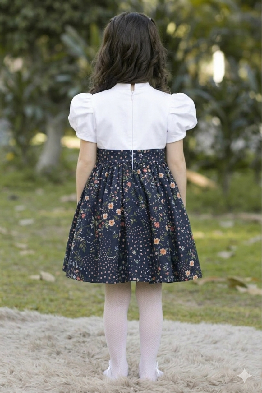 MIDNIGHT FLORAL DRESS