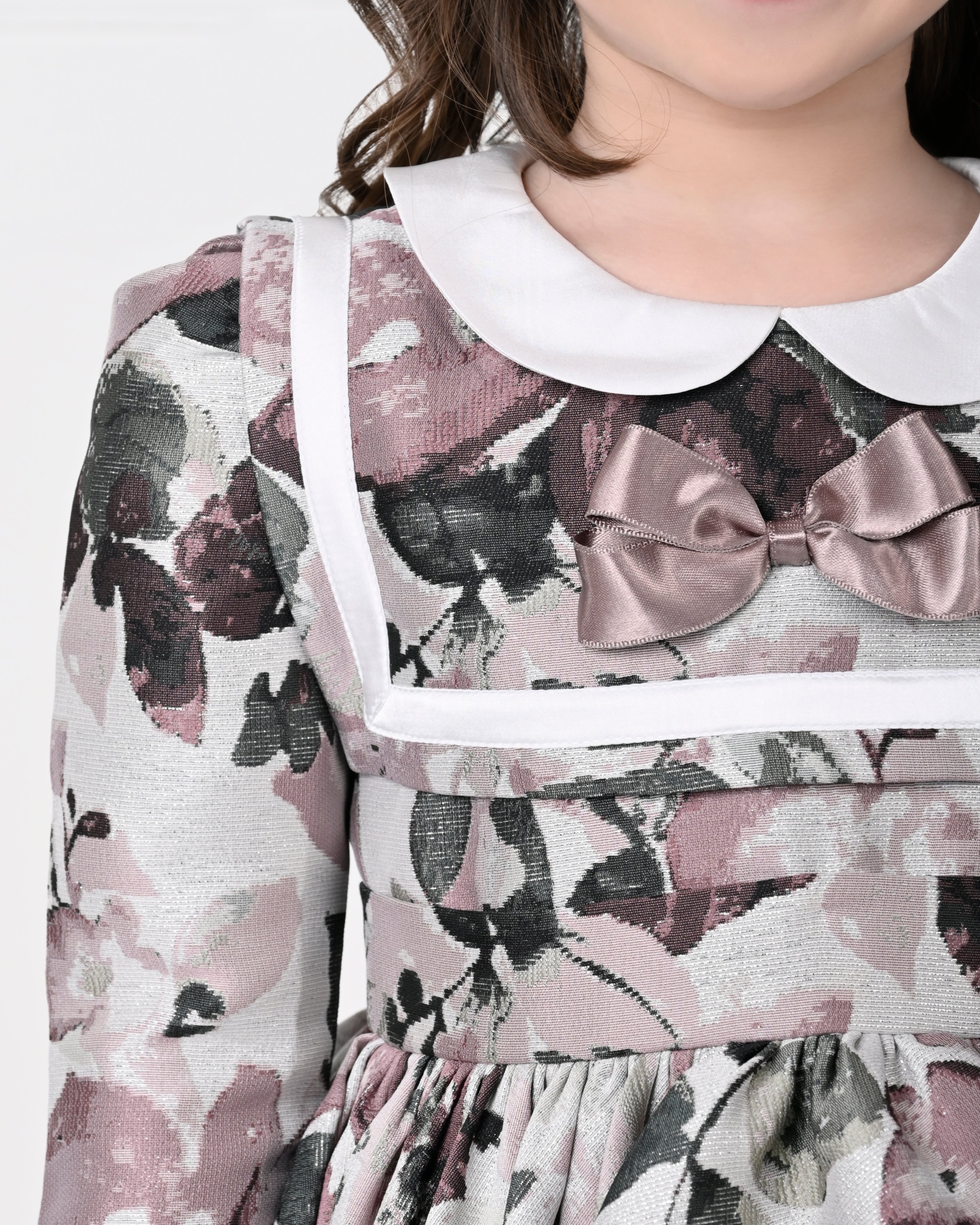★早期完売★SWIMCITY★Peony flower dress★大人気★ Plus Plus Size] Gardening Teddy Tiered Dress | Metamorphose