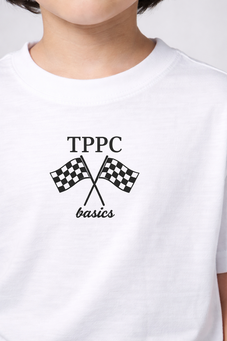 White Racing T-Shirt