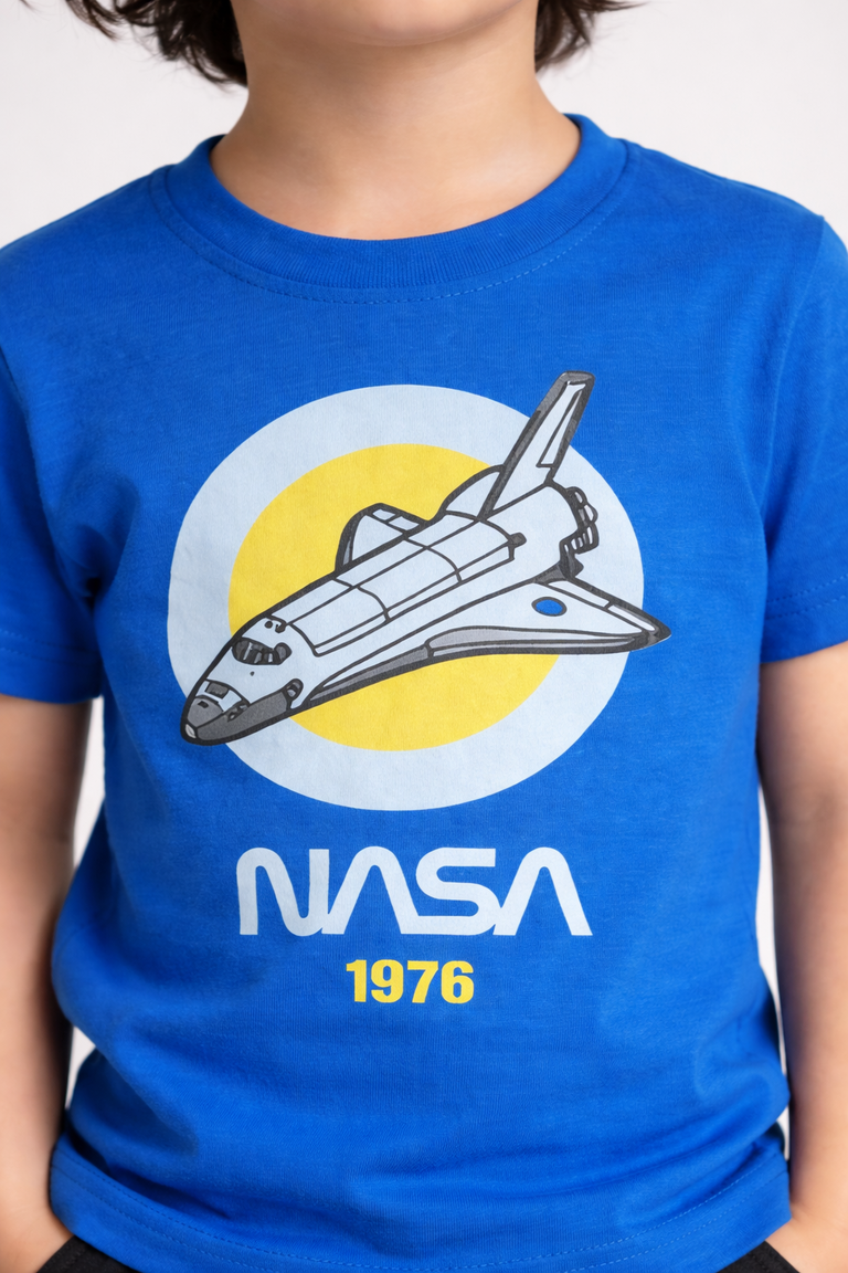 Royal Blue Nasa T-Shirt