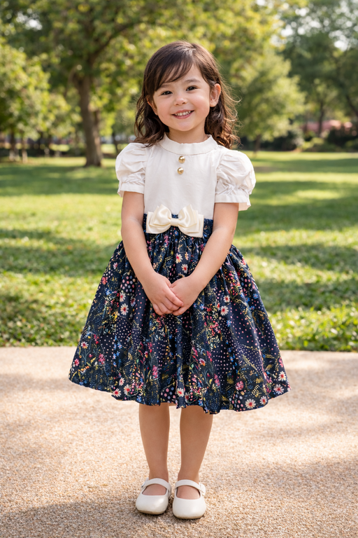 MIDNIGHT FLORAL DRESS