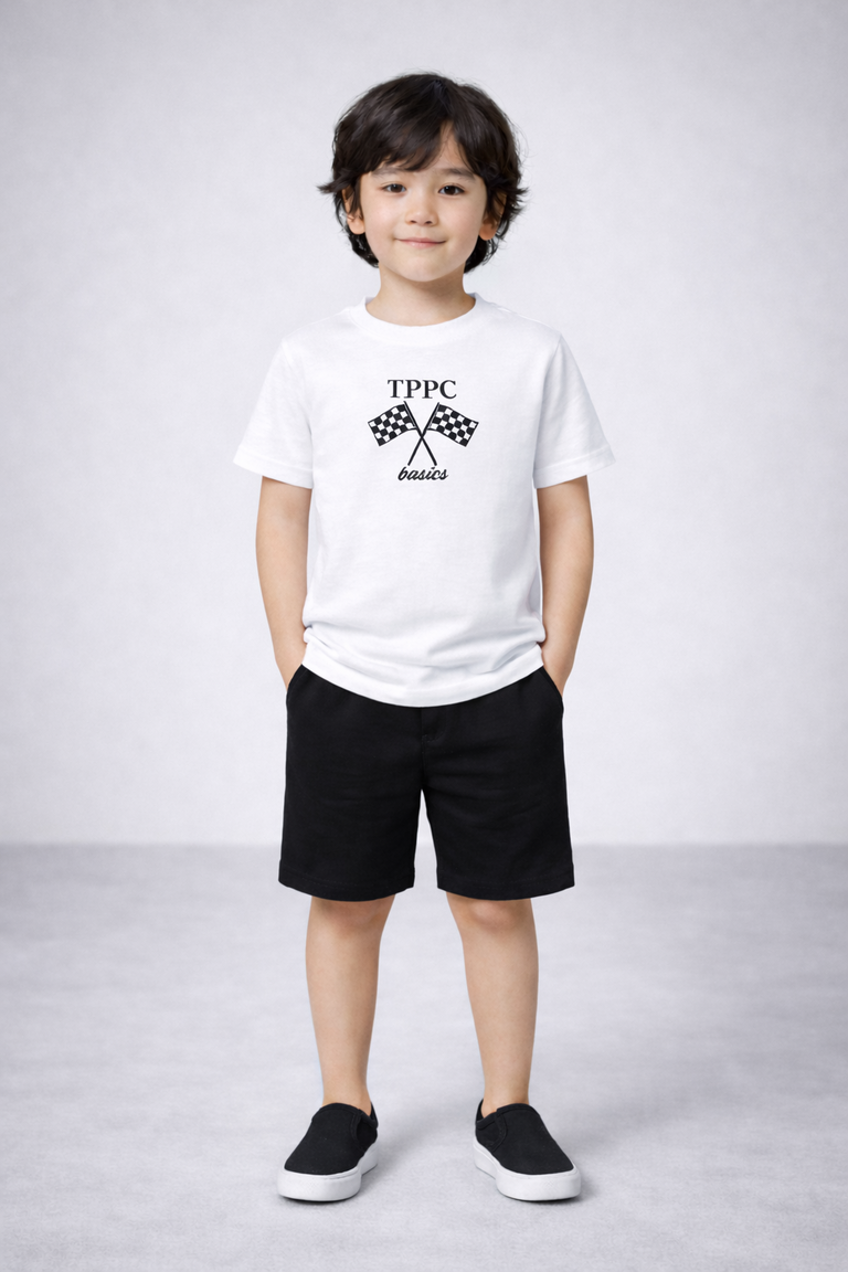 White Racing T-Shirt