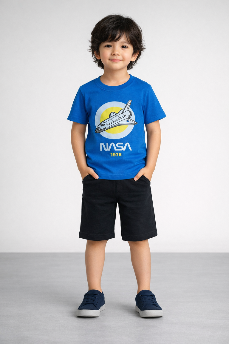 Royal Blue Nasa T-Shirt