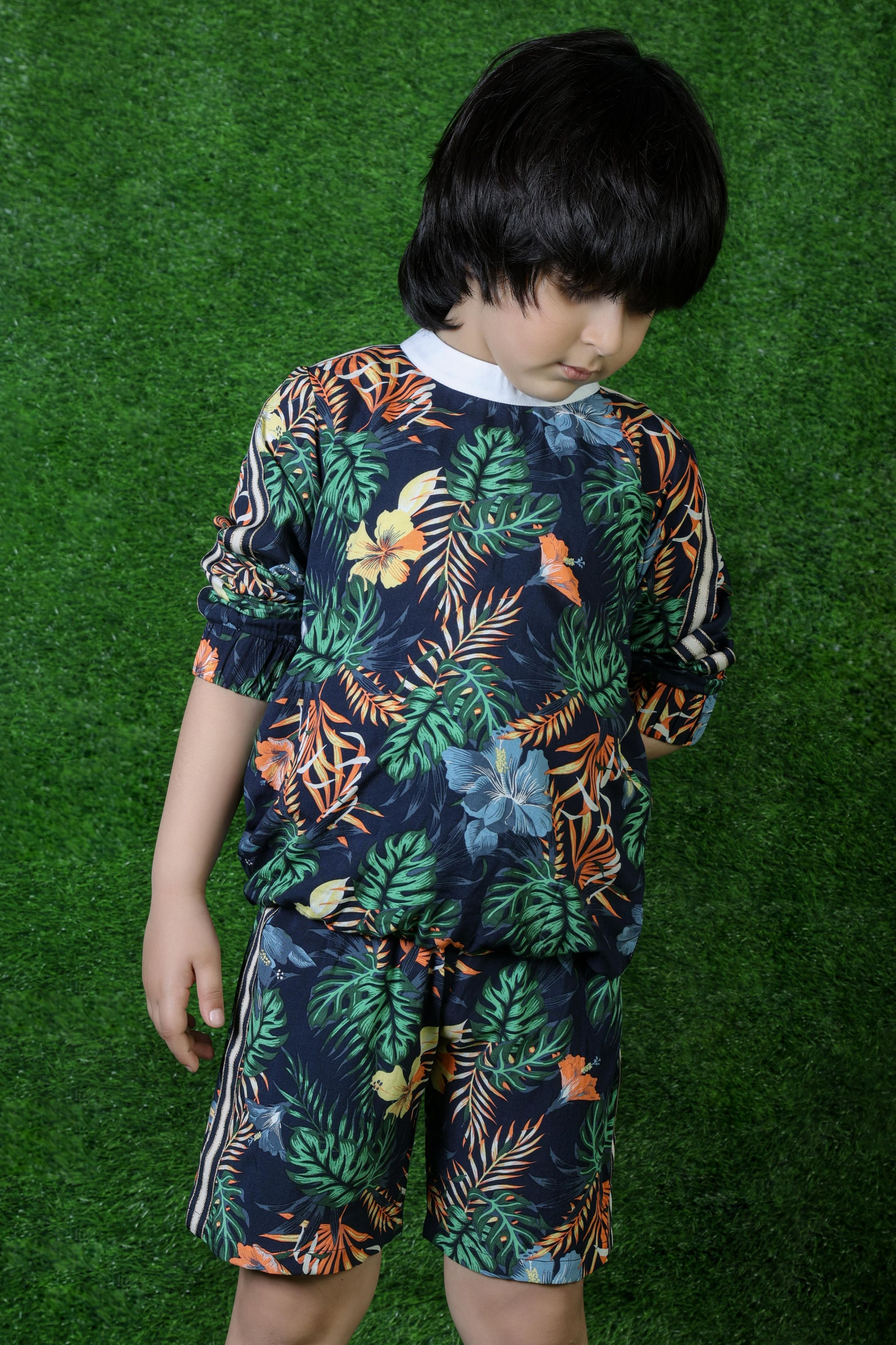OASIS BOYS SET - SET OF TWO (TOP + SHORTS) - The Pony & Peony Co.