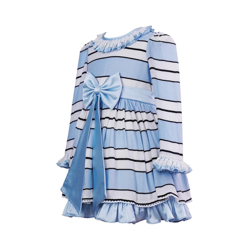 Old Rose Summer Dress - Blue - The Pony & Peony Co.