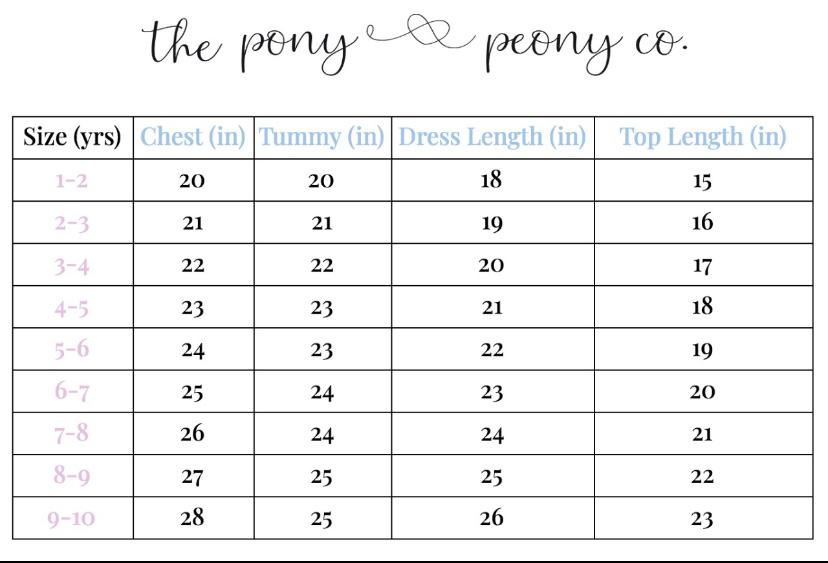 EMILY SHIRT - The Pony & Peony Co.